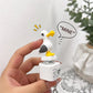 Stress Relief Sound Button Rechargeable Keychain