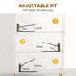 ⭐ Adjustable Double-Layer Shoe Storage Rack