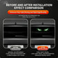 🚗🔆 Solar-powered LED warning light for your car – 50% off! Solar-powered, weatherproof, switches on automatically when it gets dark – for greater safety at the side of the road. 🔥🛡️