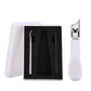 Wide Jaw Opening Anti-Splash Slanted Nail Clipper