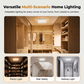 Rechargeable Motion Sensor Ceiling Light - Dimmable, Cordless, 6000mAh Batteries, 400LM, Lighting Modes Adjustable, Magnetic, Remot