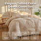 💥50% OFF!😴 Bring you cozy deep sleep!Elegant Pinch Pleat Duvet Cover Set