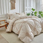 💥50% OFF!😴 Bring you cozy deep sleep!Elegant Pinch Pleat Duvet Cover Set