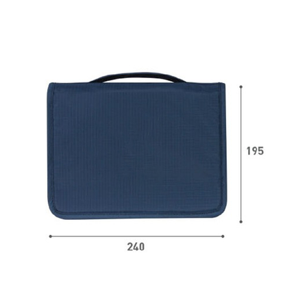 Foldable Hanging Toiletry Bag Travel Cosmetic Organizer