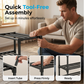🛠️ Assemble in Minutes, No Screws Required – Sturdy Shoe Organiser with 6 Shelves. Free UK Delivery