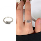 Love in Faith | Adjustable Gold & Platinum Brass Rings – Luxurious, Comfortable Adjustable Rings with Meaningful Faith Design | A Loving Gift for Christmas, Birthdays & Anniversaries, Gold Rings, Stylish Accessories