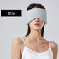 Double-Sided Sleep Mask for Side Sleepers with Earplugs