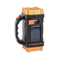 High Power LED Flashlights Camping Torch Work Light Charge 2-In-1 Solar Powered 4LED High Brightness Rechargeable Flashlight Portable Design 4 Lighting Modes USB Charging Suitable for Hiking Outdoor Exploration & Emergency Use