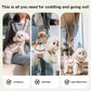 ⏳🔥LIMITED-TIME 50% OFF! ⏰🐾 Portable Breathable Pet Carrier Sling & Backpack – Spine Support & Multi-Way Comfort 🐶🐕