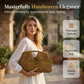 Handwoven Straw Handbag for Women