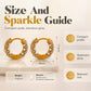 Elegant C-Shaped Hoop Earrings
