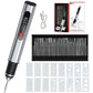 ❄️Summerfresh 50% OFF!✨Cordless Rechargeable Engraving Pen Kit – 3-Speed Precision Rotary Tool with Digital Battery Display