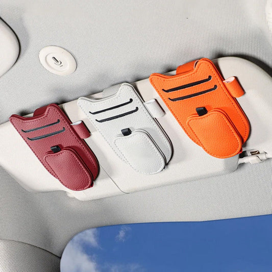 Car Sun Visor Glasses Holder