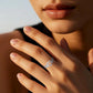 Sparkling Heart Memorial Ring for Mothers
