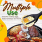 🥳2026 HOT SALE🥳💞50K+ SOLD! 🍳🛡️ 50% OFF! 2-in-1 Spatula Tongs – flips & grips in one tool. Soft silicone tips won't scratch pans – gentle on eggs, fish & pancakes. No more broken food – just perfect flips every time! ✨✅