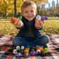 Halloween Squishies Stress Relief Toy Set, Classic Pumpkin/Ghost/Bat Shapes, Super Soft TPR Material with Elastic Squeeze Feel, Washable & Durable, Assorted 24/36/50pcs for Party Favors, Classroom Rewards & Trick-or-Treat