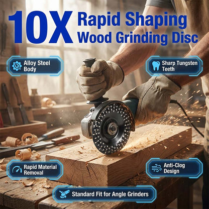 Angle Grinder Wood Carving Disc