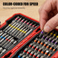 Ultimate 83-Piece Driver Bit & Socket Set | S2 Steel, Color-Coded Case, Perfect for DIY, Automotive & Furniture Assembly