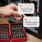 Ultimate 83-Piece Driver Bit & Socket Set | S2 Steel, Color-Coded Case, Perfect for DIY, Automotive & Furniture Assembly