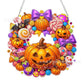 🔥50% OFF 🍂 Autumnal Pumpkin Wreath Diamond Painting Hanging Decor, Complete DIY Kit