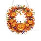 🔥50% OFF 🍂 Autumnal Pumpkin Wreath Diamond Painting Hanging Decor, Complete DIY Kit