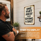 Funny Vintage Metal Wall Sign
