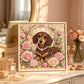 Brown Puppy Crystal Art DIY Kit
