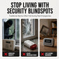 🚨 Wireless Door & Window Vibration Alarm – Smart Home Security Sensor