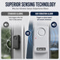 🚨 Wireless Door & Window Vibration Alarm – Smart Home Security Sensor