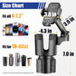 Car Phone Mount Cup Holder - Auto Parts Accessories, Large Adapter Long Arm, 360-Degree Rotation