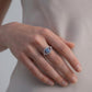 Vintage Blue Evil Eye Ring