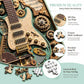 🎸 Gears & Strings 1000-Piece Steampunk Guitar Puzzle