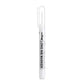 High-Quality White Plastic Body Deep Hole Marker Pens - 10 Pcs Optional, 20mm Nib, 14cm, Waterproof Quick-Dry Office Stationery for Carpenters, Furniture Decoration, Marks Wood/Metal & Smooth Surfaces (Shake Before Use), Long Nib Markers