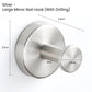 Stainless Steel Suction Cup Hook 6/4/2 PCS for Towels & Robes Hook, Drill-Free Kitchen Hanger, Multi-functional Organizer Towel Hooks Loofah, Robe, Kitchen & Home Use Gift
