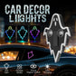 🎁🎃Halloween Sale 50% OFF! 🔥Solar-Powered LED Multi-Shape Neon Light - Eco-Friendly Wireless Auto Interior Halloween Decor with Modern Stylish Design, Car Decorating, Led Lights, Cool Car Stuff