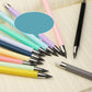 ✏️ Erasable Gel Pens - 0.6mm Retractable Twist Pens with Ergonomic Hexagonal Grip, Smooth Writing, Error Removal, Back to School Haul, Stationery Supplies, Teacher Stuff, Stuff for School