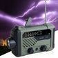 Portable Hand-Crank Emergency Weather Radio