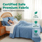 ⏳🔥LIMITED-TIME 50% OFF! ⏰Solid Color 100% Cotton Bedding 4-Piece Set 🛏️