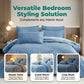⏳🔥LIMITED-TIME 50% OFF! ⏰Solid Color 100% Cotton Bedding 4-Piece Set 🛏️