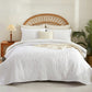 ⏳🔥LIMITED-TIME 50% OFF! ⏰Solid Color 100% Cotton Bedding 4-Piece Set 🛏️