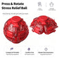 Interactive Press and Rotate Decompression Ball