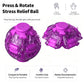 Interactive Press and Rotate Decompression Ball