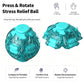Interactive Press and Rotate Decompression Ball