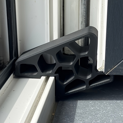 🚪 Secure Track Door Stop – Sliding Window & Balcony Door Stopper for Impact Protection