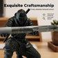Black Ninja Pen & Pencil Holder for Desk – Novelty Desktop Decor & Office Accessories