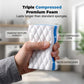 Melamine Magic Eraser Sponge Pack - Extra Durable Dual Sided Square Scrubbing Pad, All-Purpose Sponges Scrubbers for Wall, Kitchen Household Cleaning, Home Care Supplies Scouring Pad, Scrubber Sponge,dorm essentials,home essentials