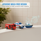 6PCS Mold-Free Baby Silicone Bath Toys