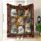 🎁LAST DAY SALE: £9.99!! 🐱💤 Cozy 9‑Panel Sleeping Cats Blanket – Ultra‑Soft Flannel, Reversible Design, Perfect for Sofa, Bed & Travel 🌙✨