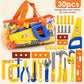 Kids Simulation Tool Box Toy Set with Storage Bag