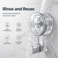 Suction Cup Hooks - No Tools Required, 360-Degree Rotation Home Organizer for Bathroom Decor, Kitchen, Glass Door, Mirror, Windows, Tile, Painted Wooden Door, Robe, Towel, Holiday Decoration, No Drill
